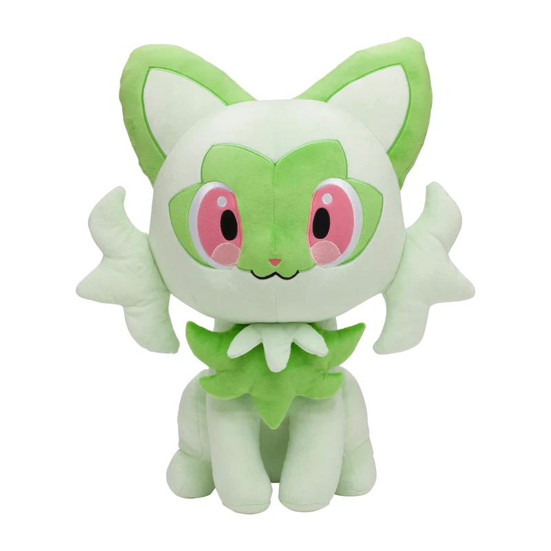 Pokemon Center Original Life-Size Plush Doll Sprigatito H50xW44xD41cm Polyester