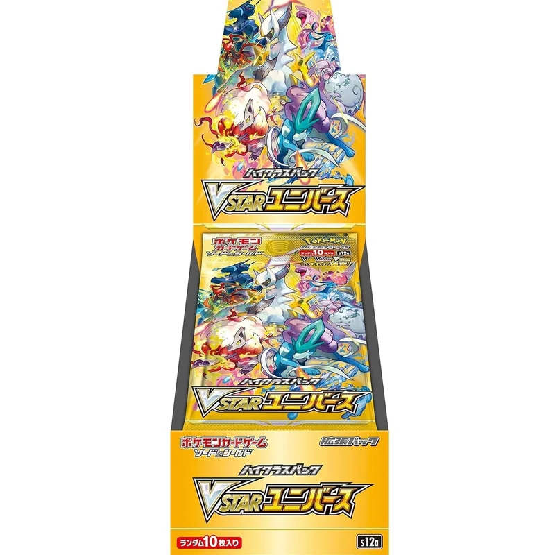 Pokémon TCG VSTAR Universe s12a Booster Box 10 Packs Japanese Trading Cards SuperGamers