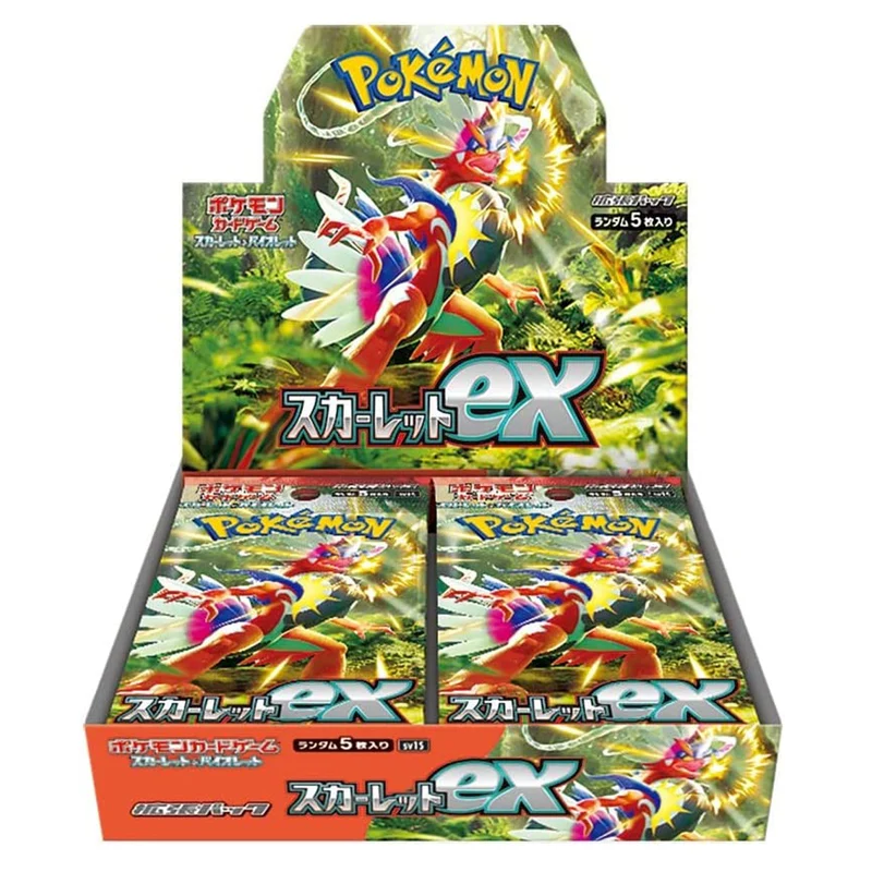 Japanese Pokemon Pokemon Scarlet & Violet Scarlet ex Booster Box SV1S Japanese Gameology