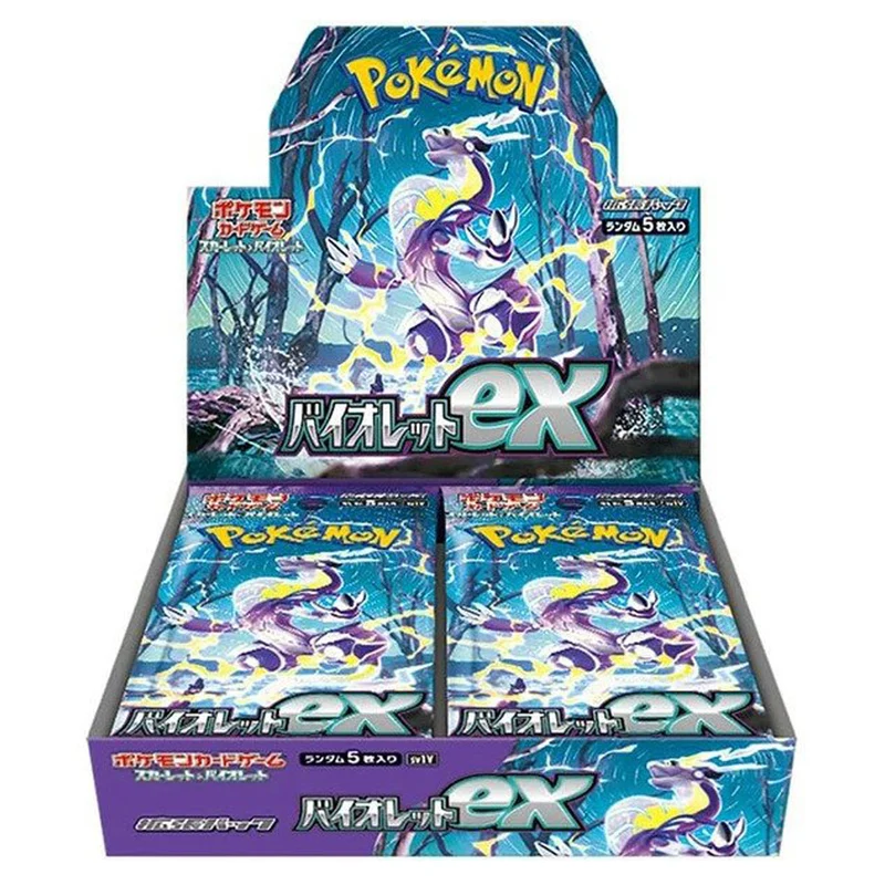 Japanese Pokemon Pokemon Scarlet & Violet Violet ex Booster Box SV1V Japanese Gameology