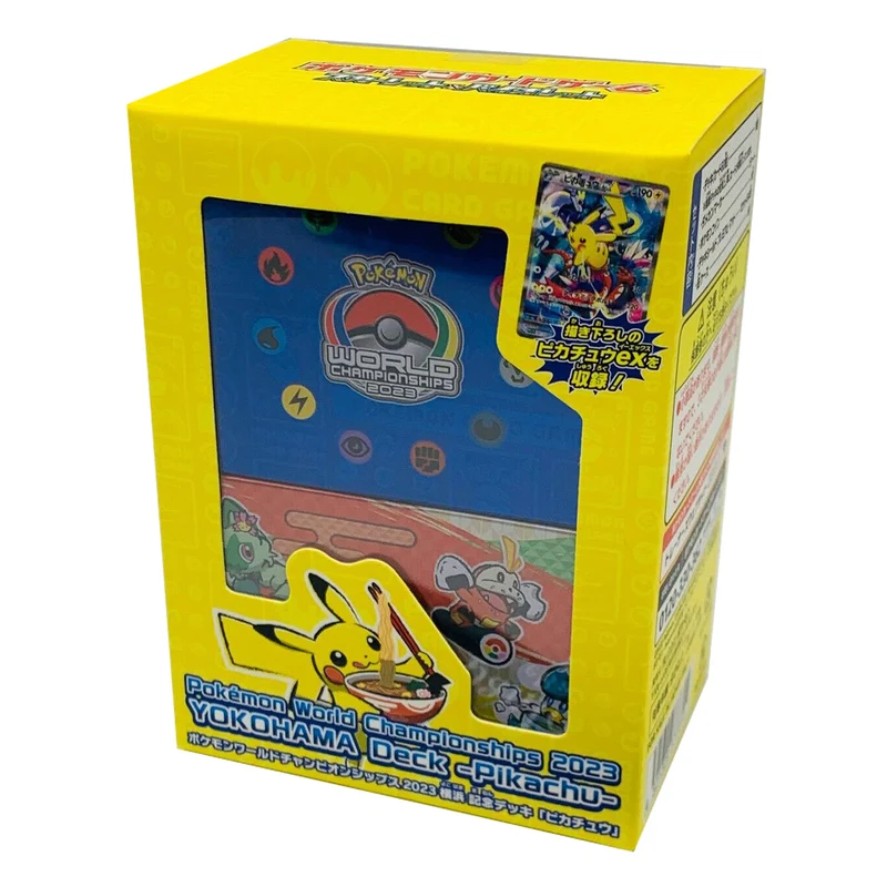 Japanese Pokemon Pokemon World Championships 2023 Yokohama Deck Pikachu Japanese Gameology