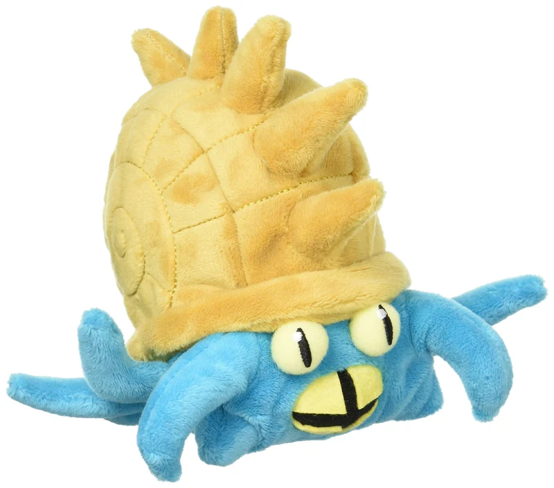Pokemon Center Origital Pokemon fit Plush Doll Omastar H12xW16xD10cm Polyester