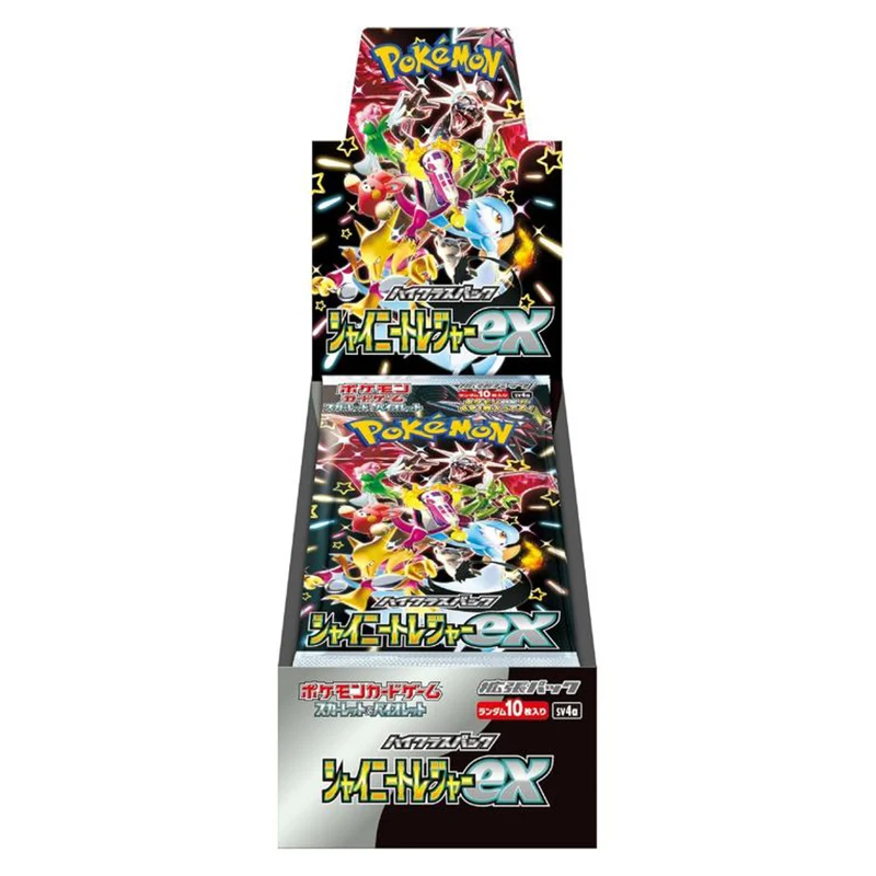 Japanese Pokemon Pokemon Shiny Treasure EX Booster Box sv4a Scarlet & Violet High Class Japanese Gameology