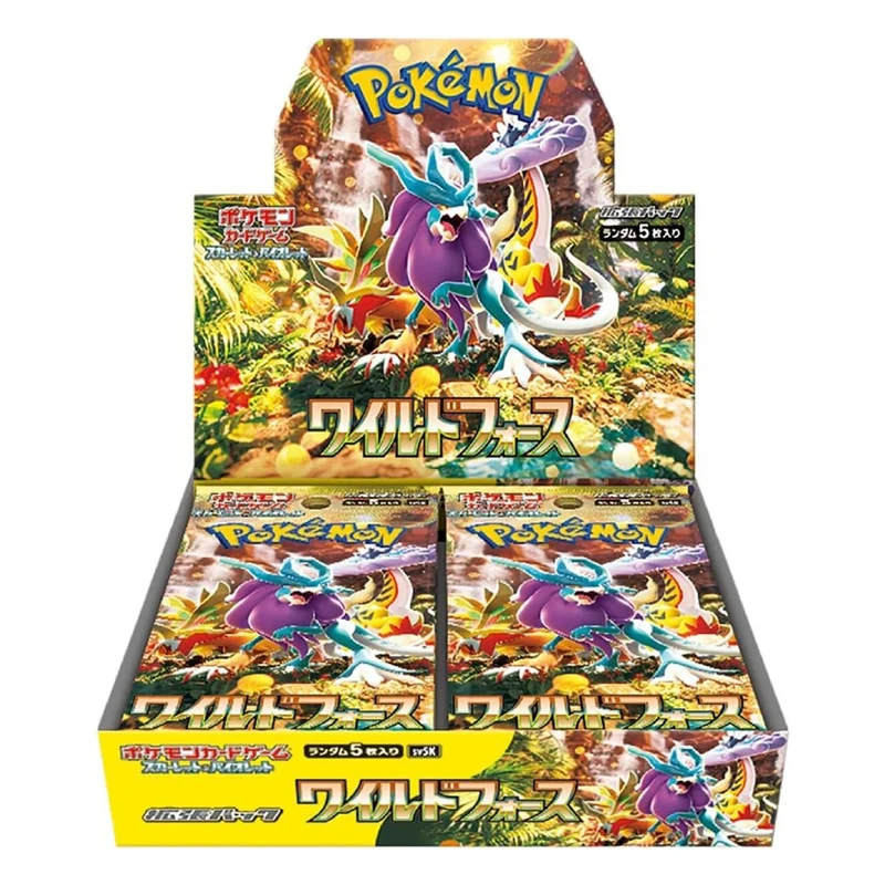 Wild Force Booster Box SV5K Scarlet & Violet Japanese Pokemon TCG Gameology