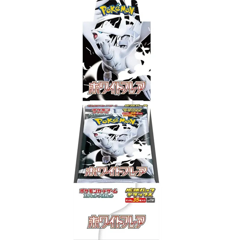 Pokémon TCG White Flare Deluxe sv11w Booster Box 4 Packs Japanese Trading Cards Gameology