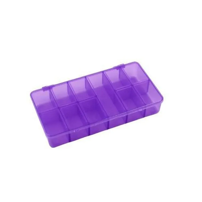 Caixa Organizadora Retangular 12x20cm Com 11 Divisórias