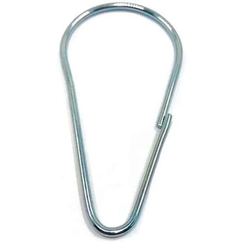 Gancho Box De Metal Grande Para Cortina 33x70mm Com 50 Peças