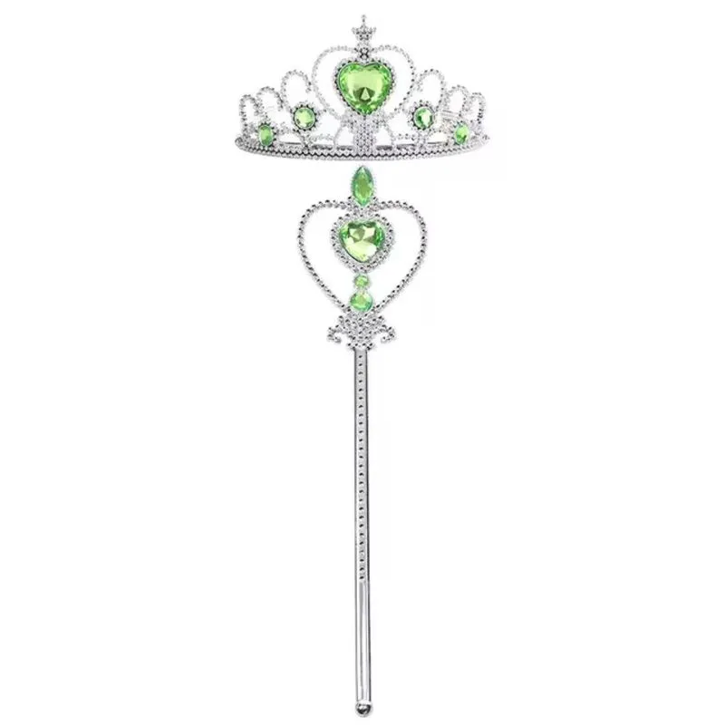 Kit Acessórios Infantil Fantasia Princesa Tiana Com 2 Peças