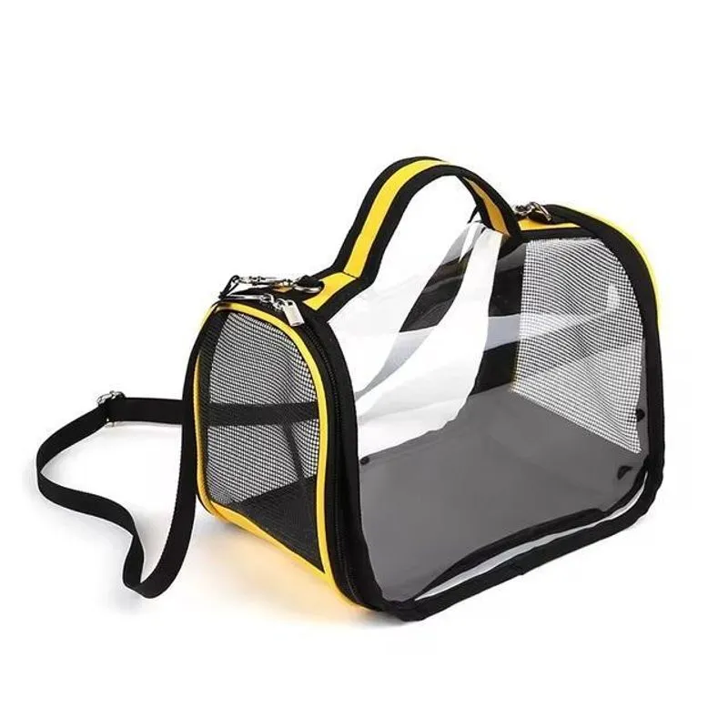 Bolsa Transparente Para Transporte De Animais Pequenos 20cm