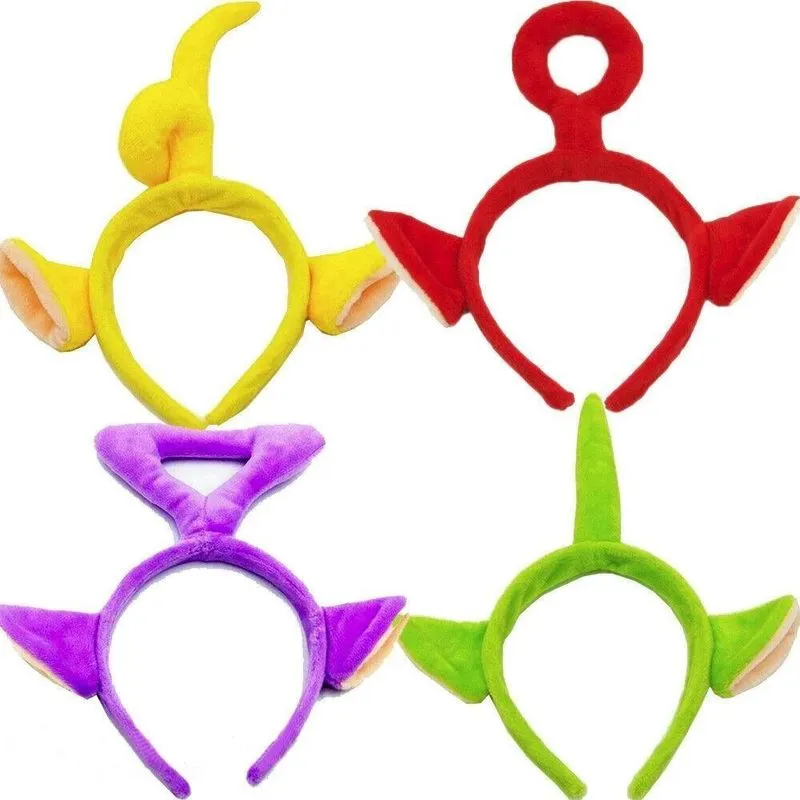 Kit Com 4 Tiaras Infantil Teletubbies