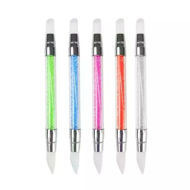 Espátula De Silicone Para Unha 14cm Cores Diversas
