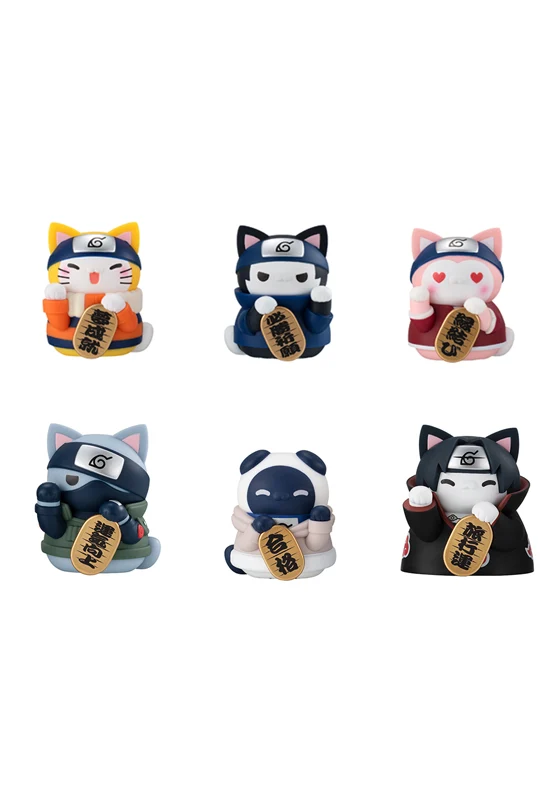 NARUTO Nyaruto! MEGAHOUSE MEGA CAT PROJECT Beckoning cat FORTUNE One more time! 1 Random Figure
