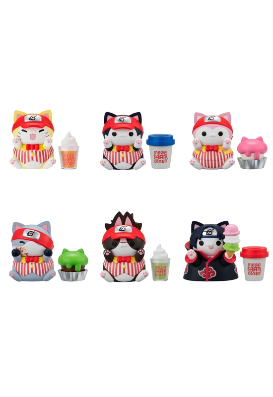 NARUTO MEGAHOUSE MEGA CAT PROJECT Nyaruto! MEGACAT DINER 1 Random