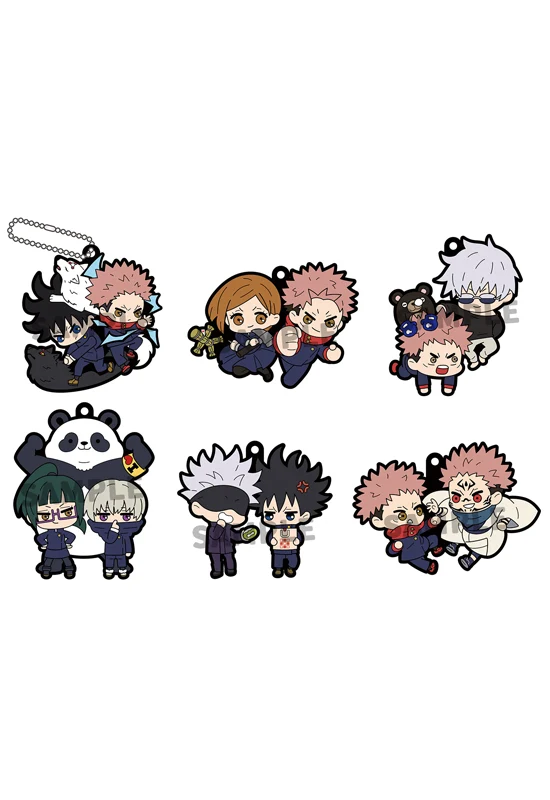Jujutsu Kaisen MEGAHOUSE Rubber Mascot Buddycolle (Repeat） 1 Random