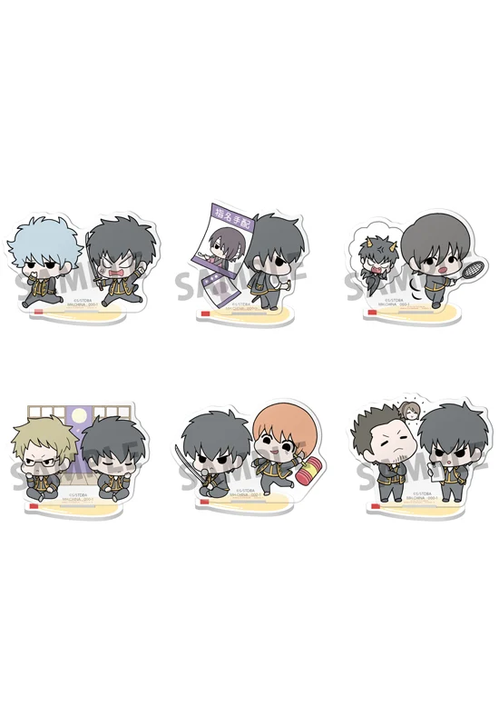 Gintama MEGAHOUSE Acrylic Stand Buddycolle Vice Leader 24H Singles - Random