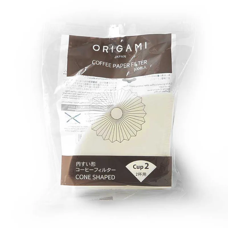 Filtro Origami Branco 100 Unidades Tamanho 01