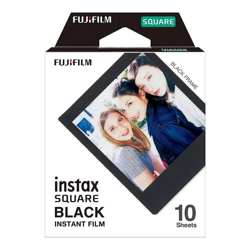Película Instax Square Black x 10 unidades
