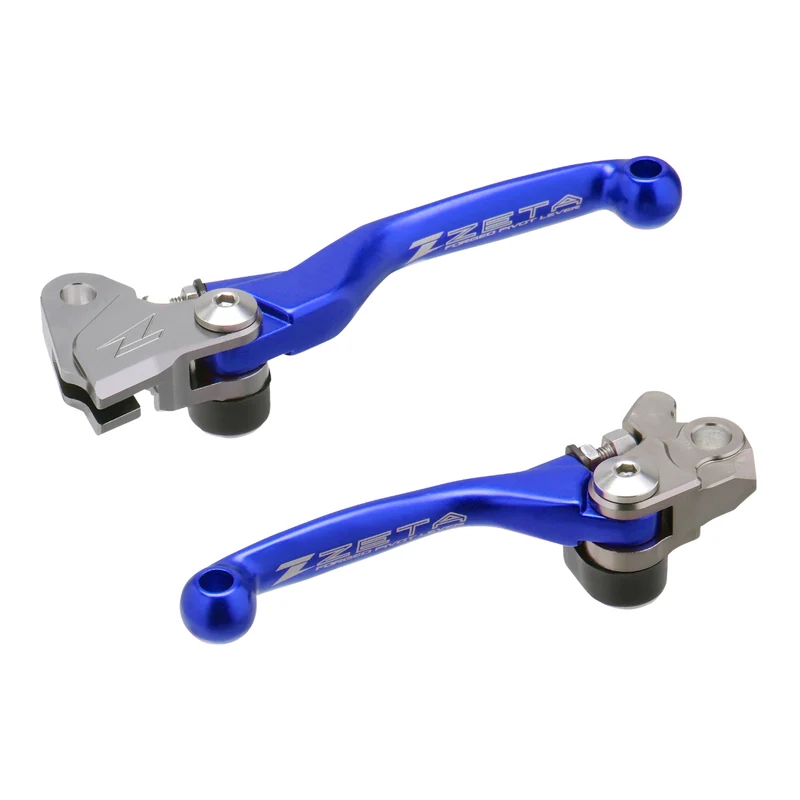 Zeta Pivot Lever Set FP - Kawasaki / Yamaha / Suzuki - Blue