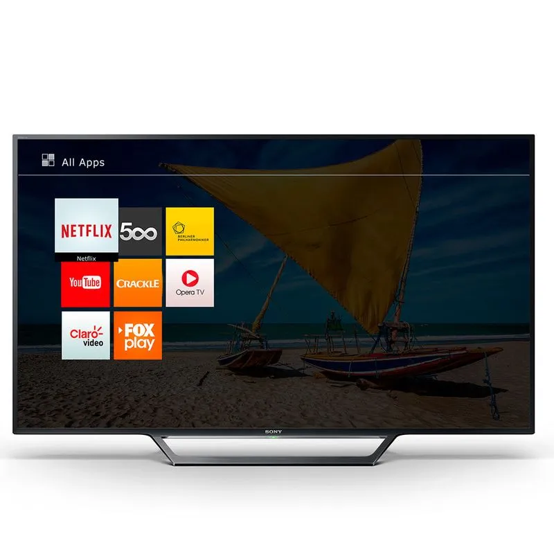 Smart TV 48 Sony LED Full HD - KDL-48W655D (Wi-Fi, Motionflow 240, X-Realiy PRO)