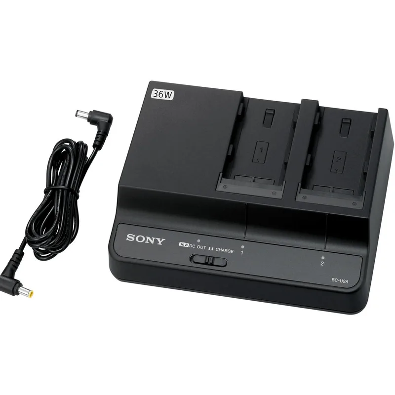 Carregador Duplo Sony BC-U2A para Baterias BP-U