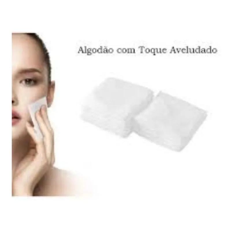Algodão Limpeza Facial Quadrado Pele Maquiagem Skincare Bebê