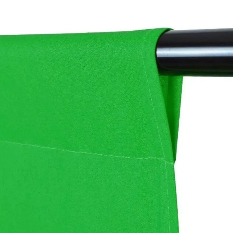Fundo Infinito Chroma Key de Algodão Verde 3x6m