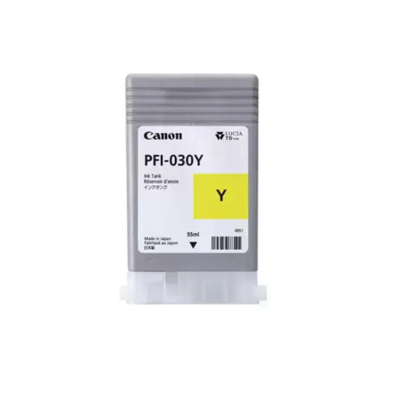 Cartucho Plotter Canon pfi 030 Y Amarelo