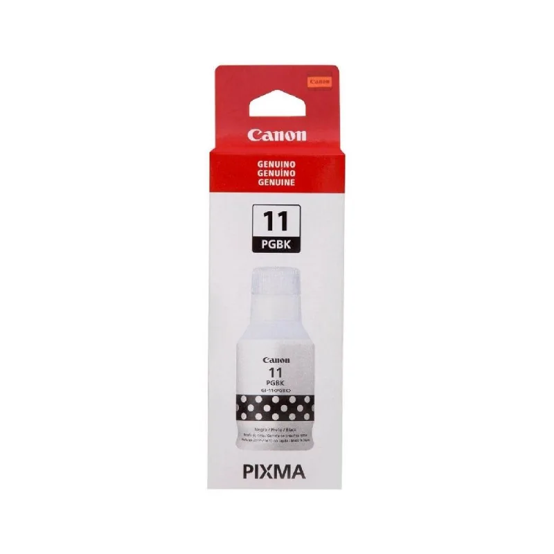 Refil De Tinta Canon Gi 11 Bk Preto 135ml