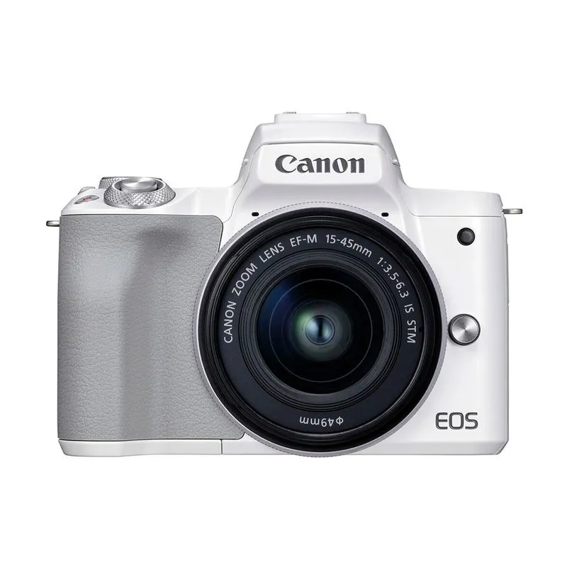 Câmera Eos M50 Mark Ii E Lente 15-45mm Canon Branca