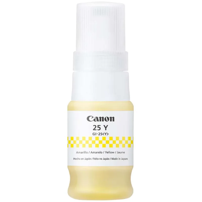 Tinta CANON GI-25 Y Lam AMARILLO