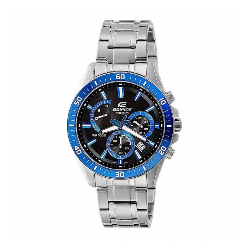Reloj Casio Efr_552d_1a2v Plateado Hombre