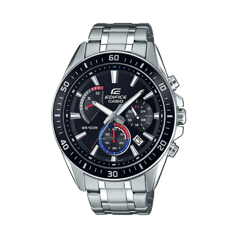 Reloj Casio Efr_552d_1a3v Plateado Hombre