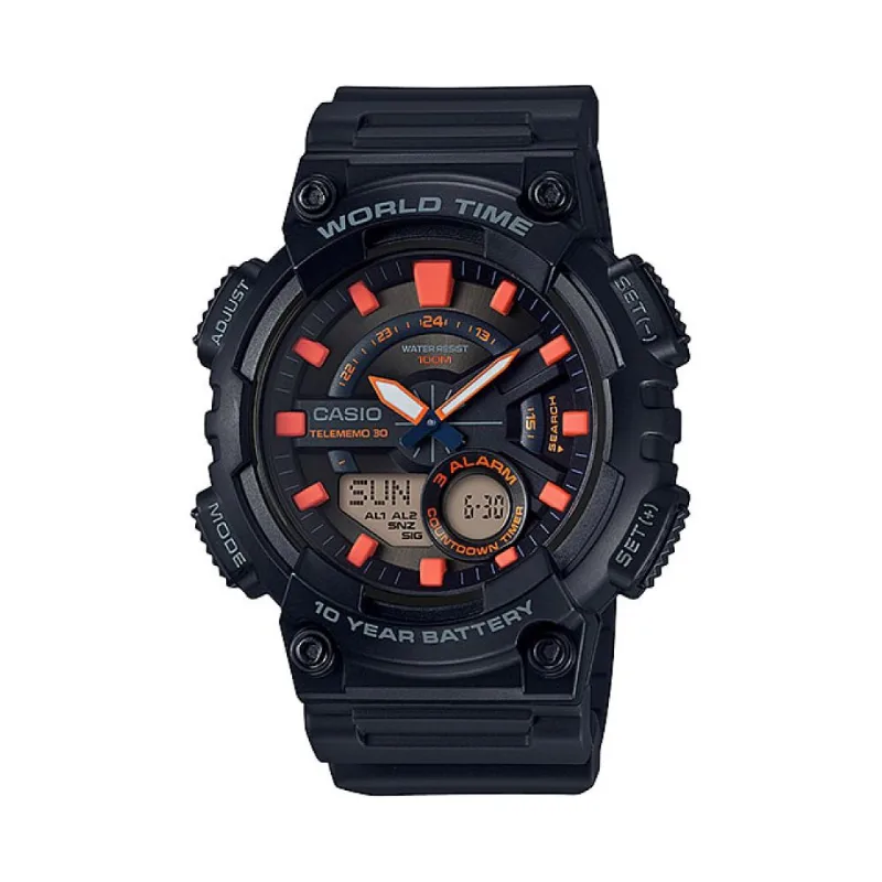 Reloj Casio Digital Negro Hombre