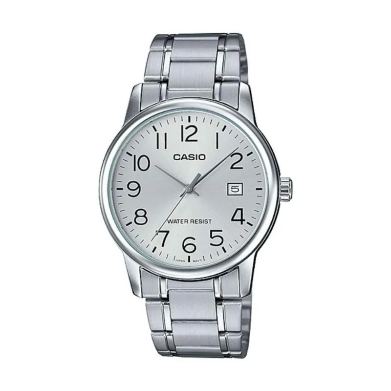 Reloj Casio Mtp-v002d-7budf Plateado Hombre