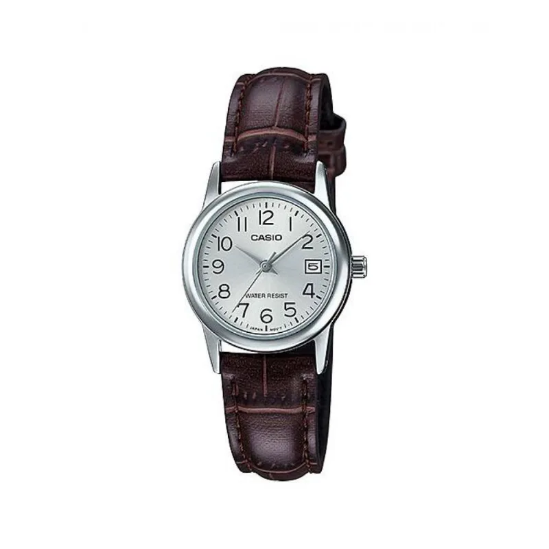 Reloj Casio Ltp-v002l-7b2udf Marrón Mujer