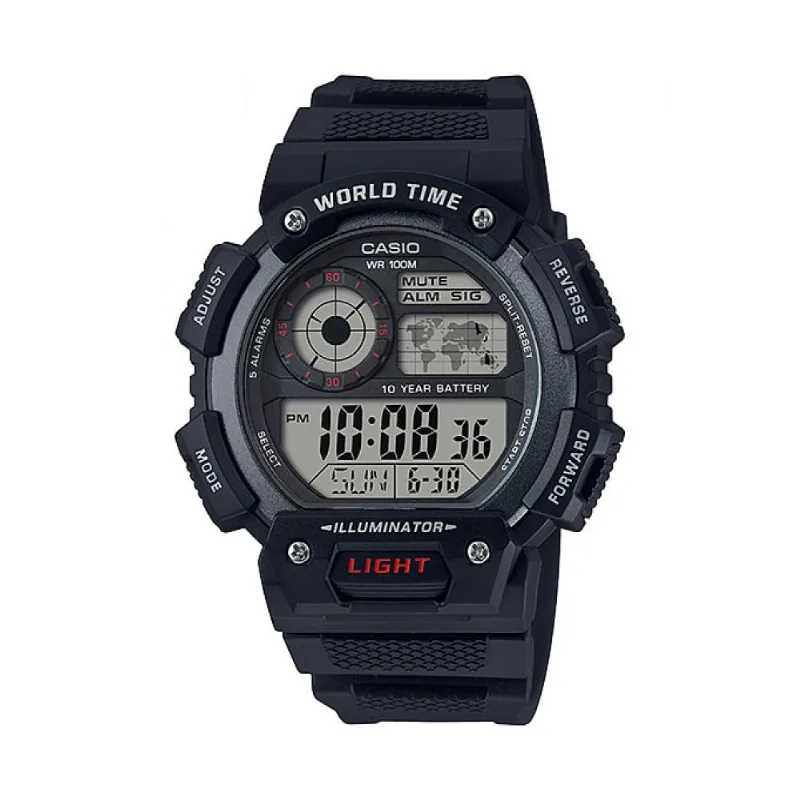Reloj Casio Ae_1400wh_1av Negro Hombre