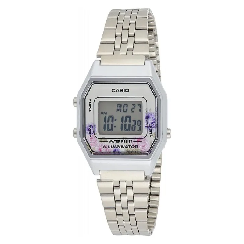 Reloj Casio La680wa4c Plateado Mujer