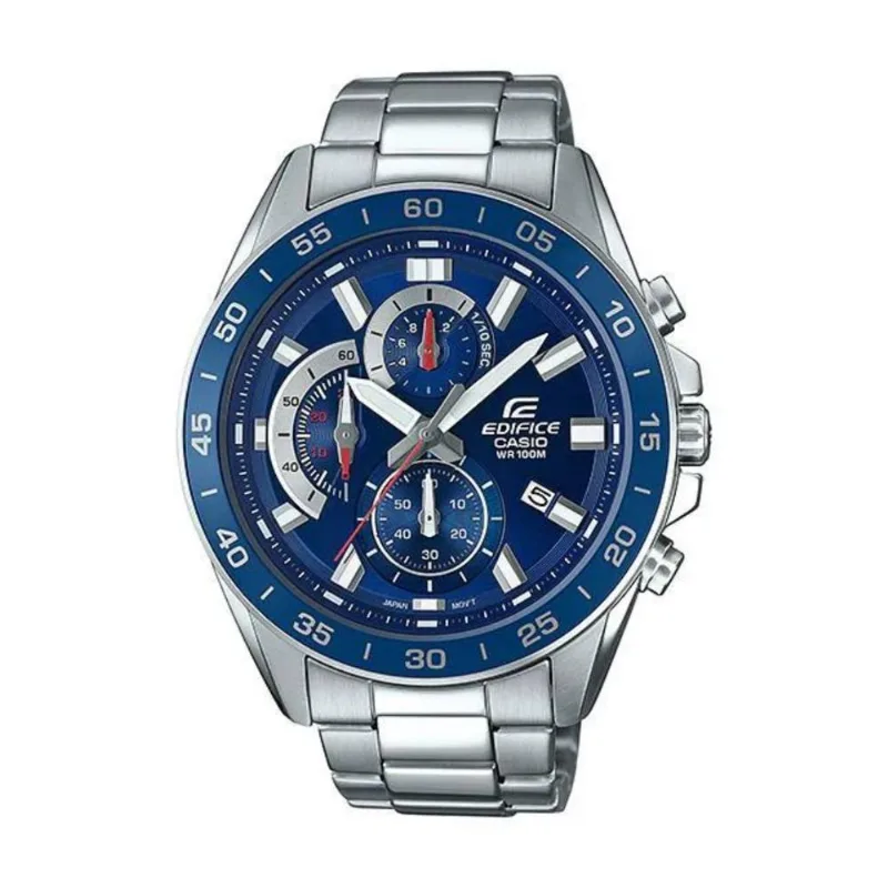 Reloj Casio Efv_550d_2av Plateado Hombre