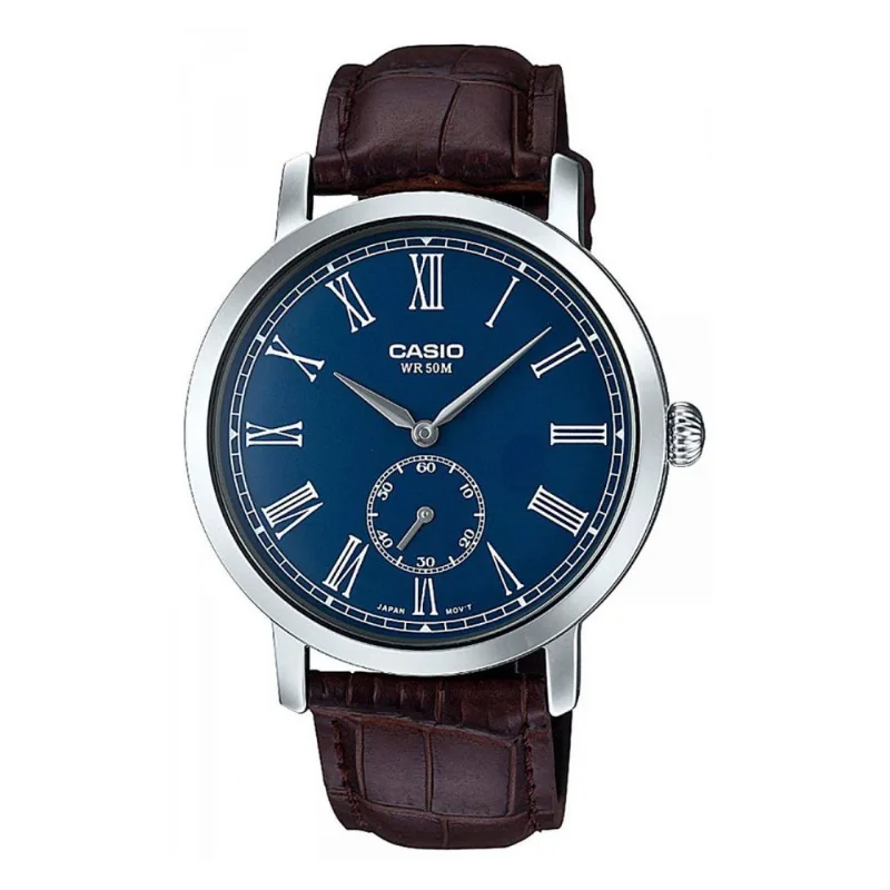Reloj Casio Mtp-e150l-2bv Marrón Unisex