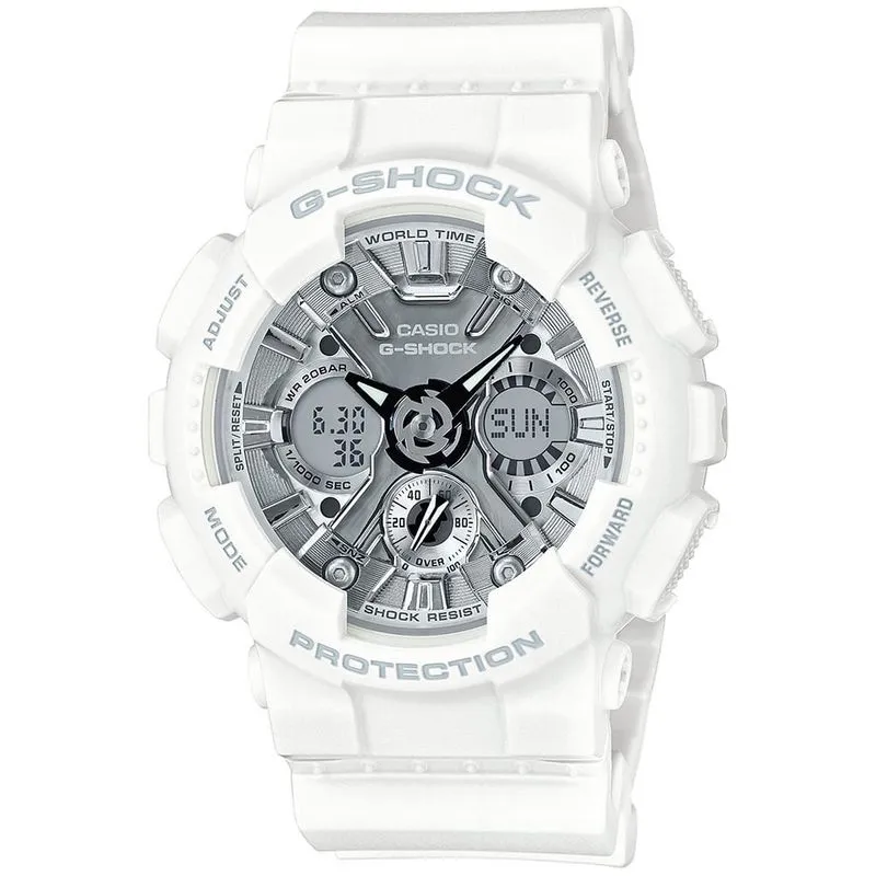 Relógio casio g-shock feminino anadigi GMA-S120MF-7A1DR