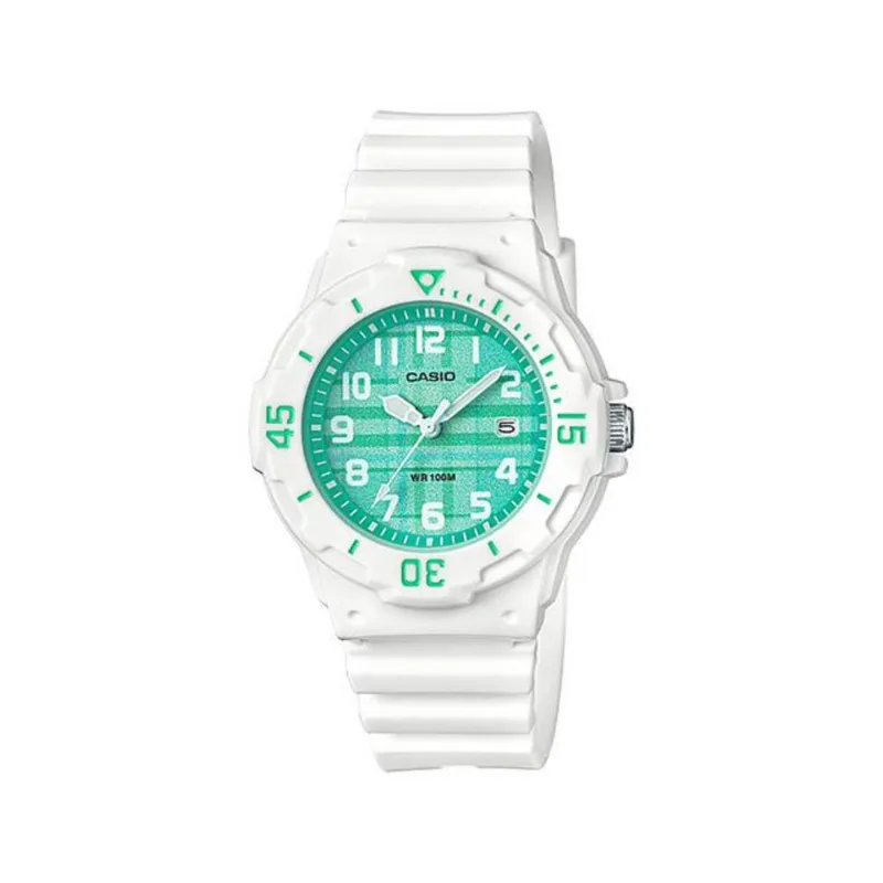 Reloj Casio Lrw-200h-3cv Blanco Mujer