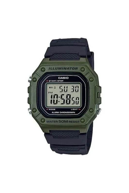Digital Sport Green Case Watch - Black Black / OneFit