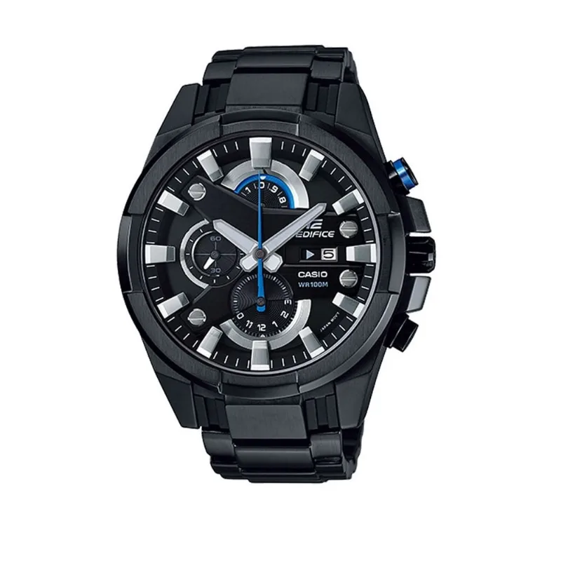 Reloj Casio Edifice Efr-540bk-1av Genuino para Caballero