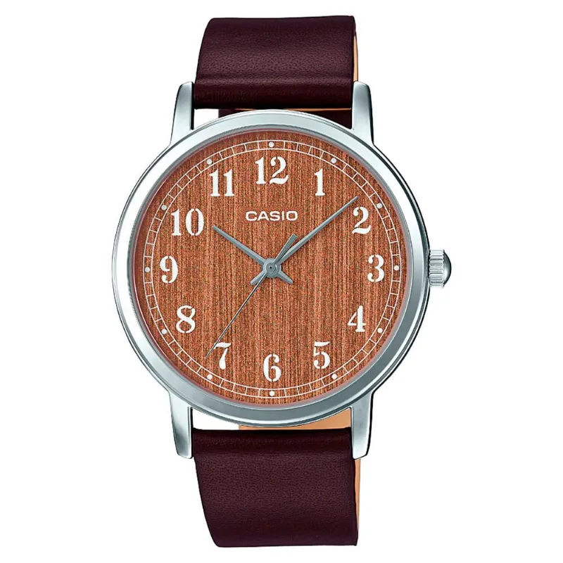 Relógio Masculino Analógico Casio Collection MTPE145L5B2DF Marrom