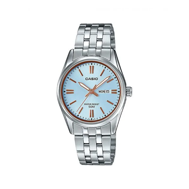 Reloj Casio Ltp-1335d-2av Plateado Hombre