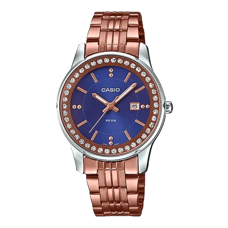 Reloj Casio Dama|Análogo|MTP-B300M-2A