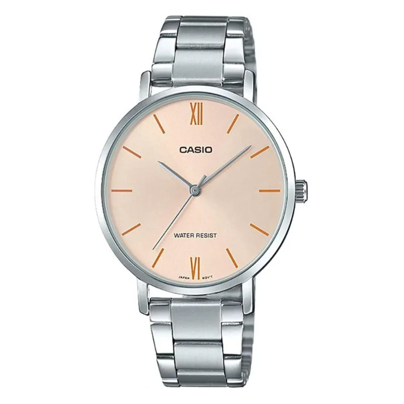Reloj Casio Ltpvt01d-4budf Plateado Hombre