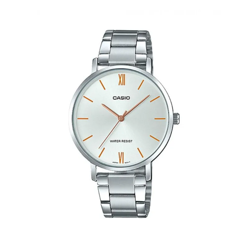 Reloj Casio Ltpvt01d-7budf Plateado Hombre