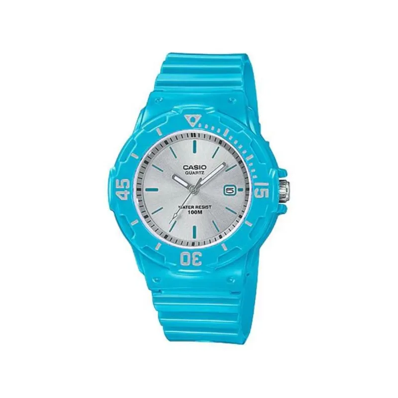 Reloj Casio Lrw200h-2e3vdf Celeste Mujer