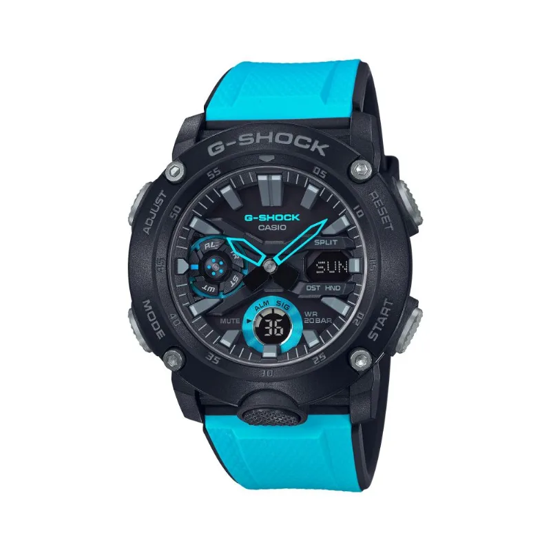 Reloj G-shock Ga-2000-1a2dr Azul Hombre